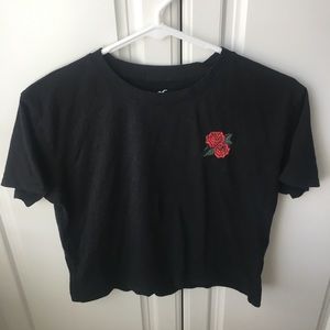 Hollister Crop Tee Size Small